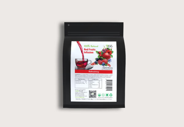 100% Natural Red Fruits Infusion
